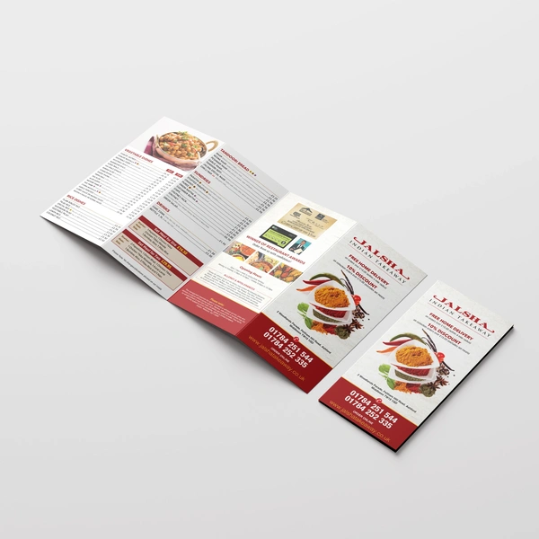  Four Fold Brochure Mockups